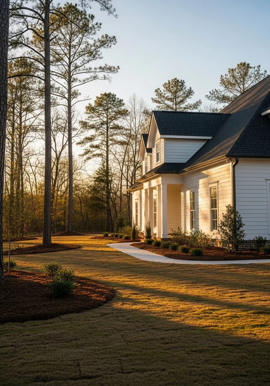 Residential home in Ruston with typical Lincoln Parish landscaping and well-maintained exterior.